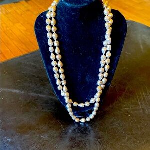 Luxurious Brown Baroque Pearl Necklace